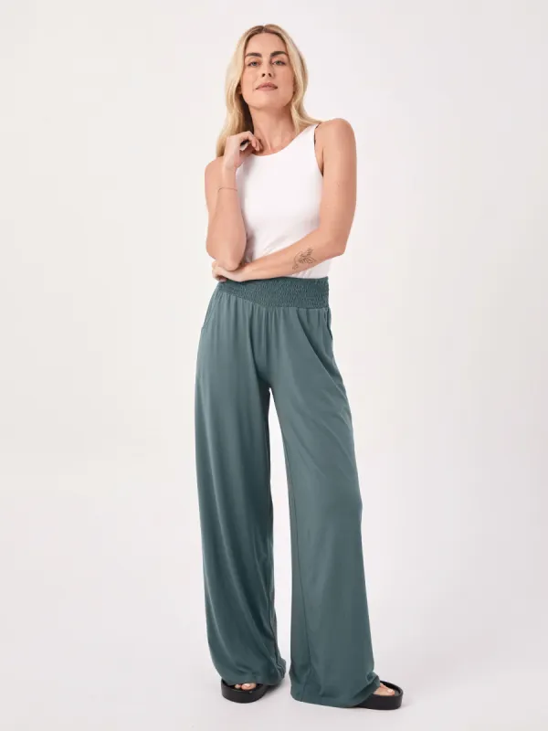 Bliss Wide Leg Pant - Sage sold by Dharma Bums