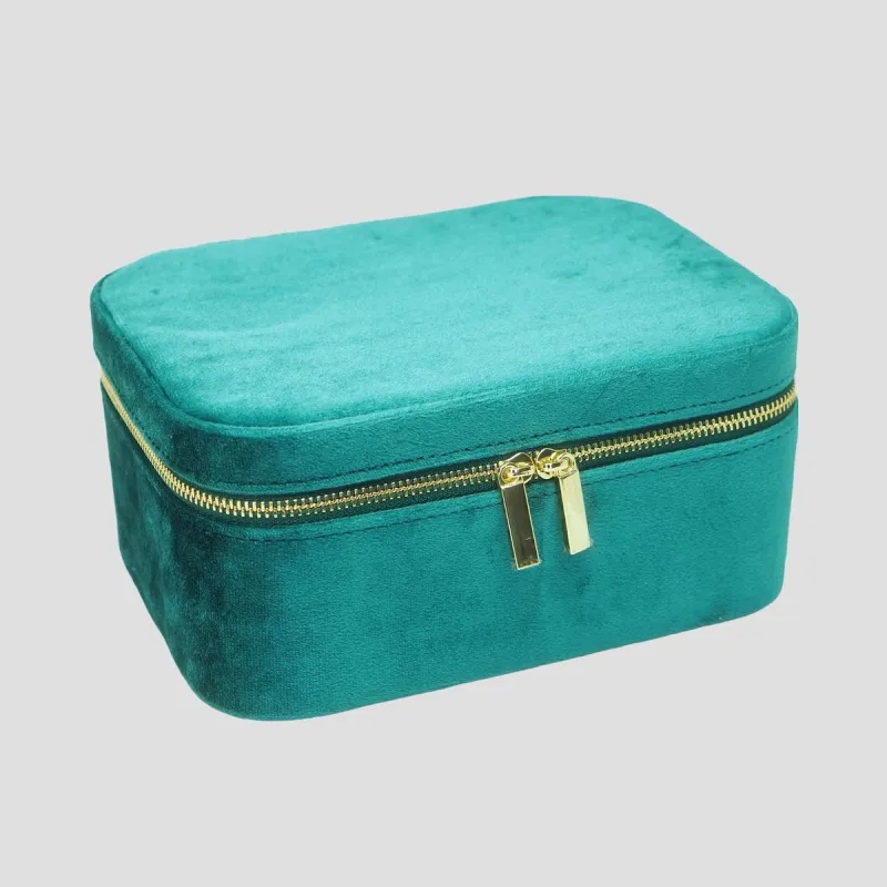 Smykkeskrin i Velur - Smaragd (Stor) sold by Diamanthuset