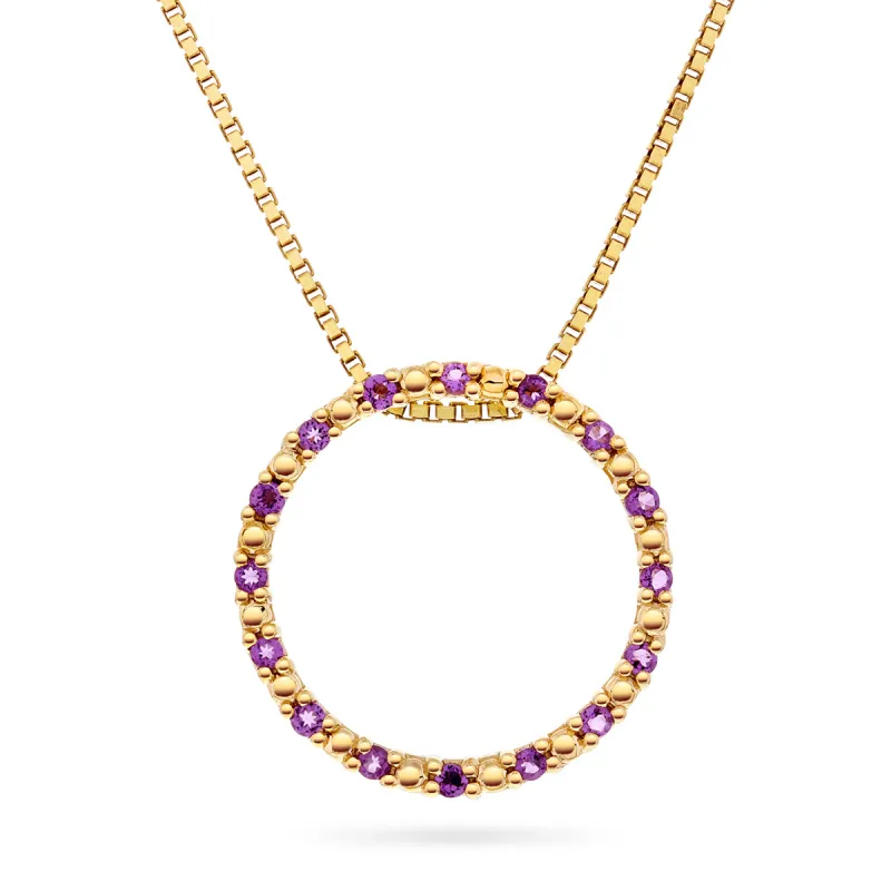 Gullsmykke, 0,35ct Ametyst sold by Diamanthuset