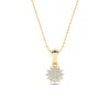 Diamantanheng 0,06ct tw/si i gult gull sold by Diamanthuset