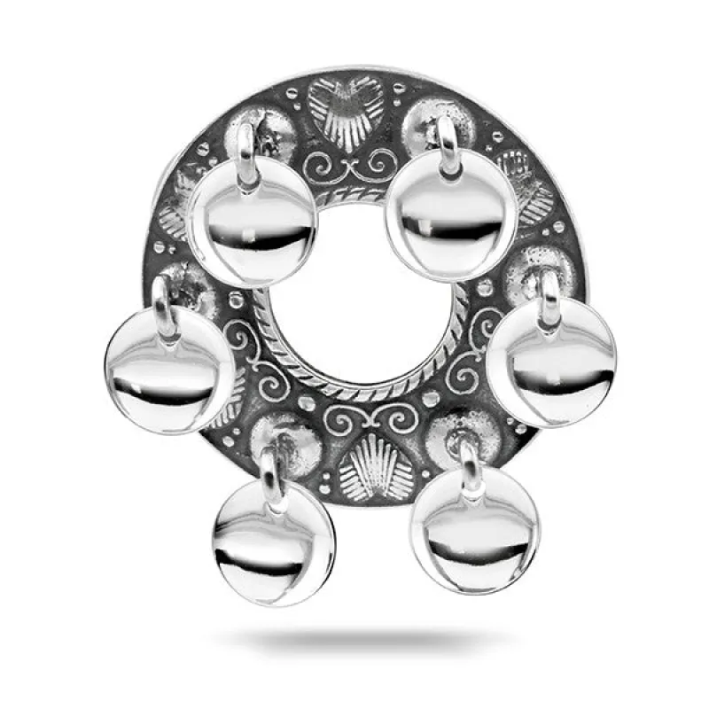 Sølje, oksidert m/løv sold by Diamanthuset