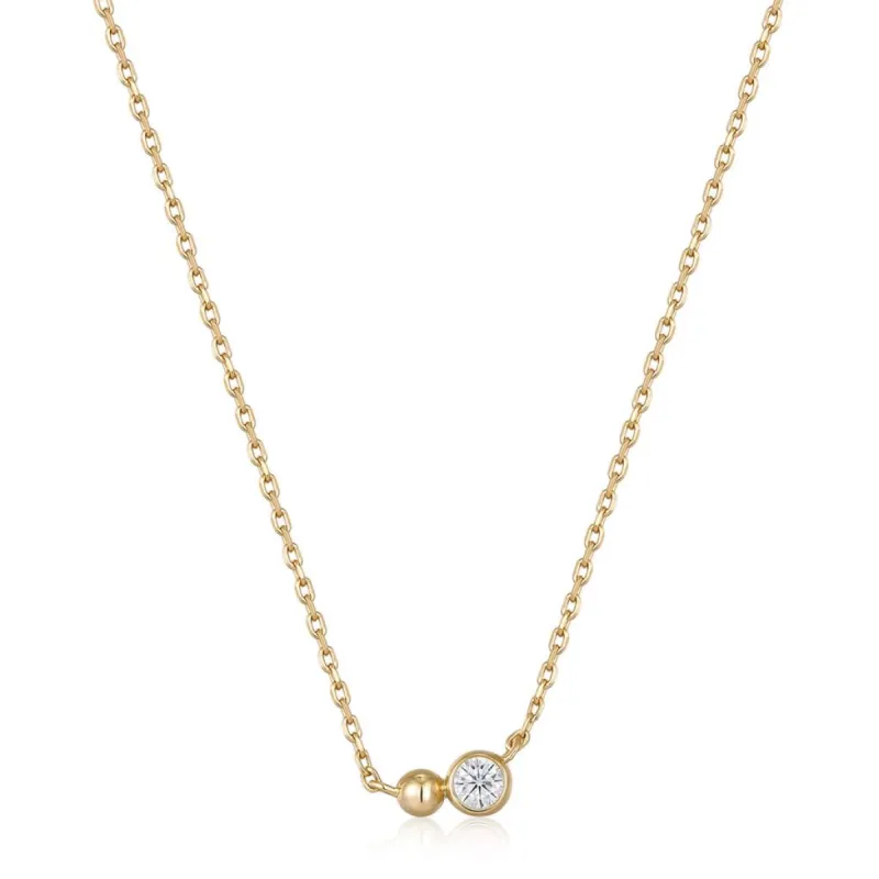 ANIA HAIE NECKLACE FORGYLT MED ZIRKON sold by Diamanthuset