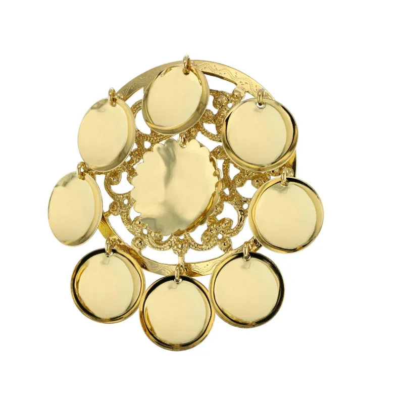 Rosesølje i forgylt sølv sold by Diamanthuset