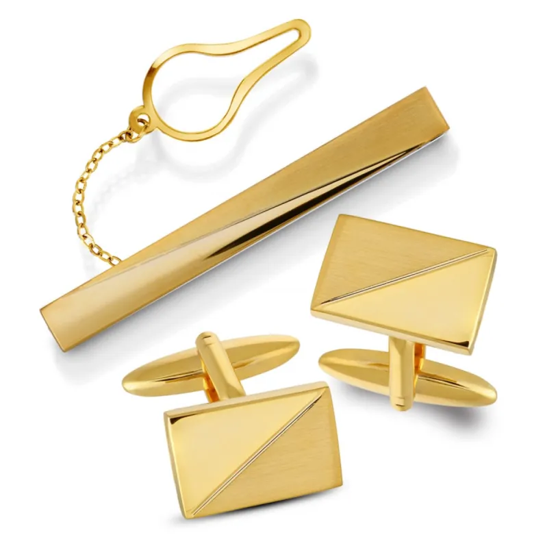 Slipsnål og mansjettknapper i bijouteri sold by Diamanthuset