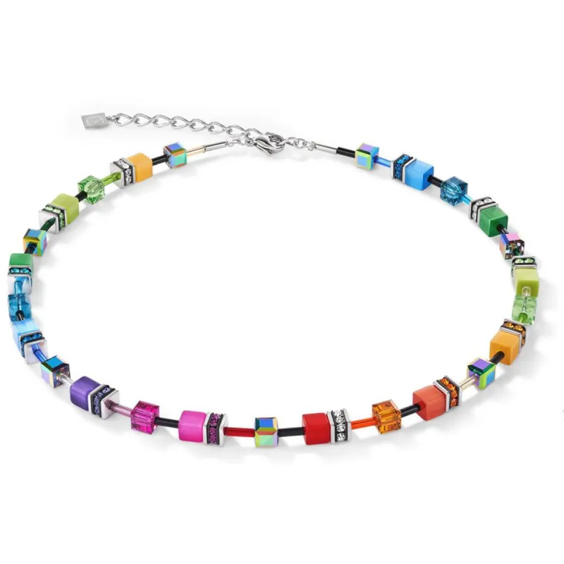 COEUR DE LION necklace Geocube 283810-1520 made by Diamanthuset