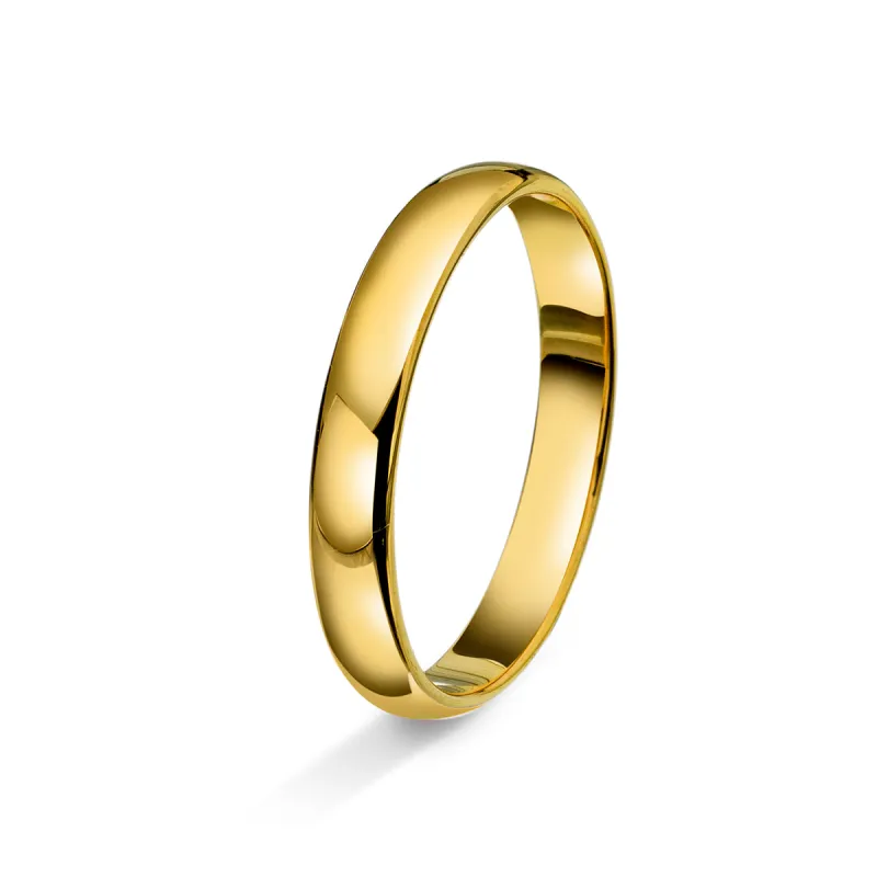 Amore forlovelsesring i 14kt gult/hvitt gull 3mm - Dame sold by Diamanthuset