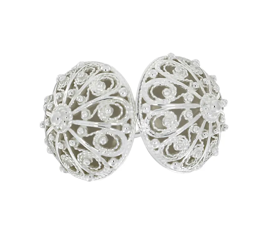 Halsknapp 925 sølv til Agder bunadene sold by Diamanthuset