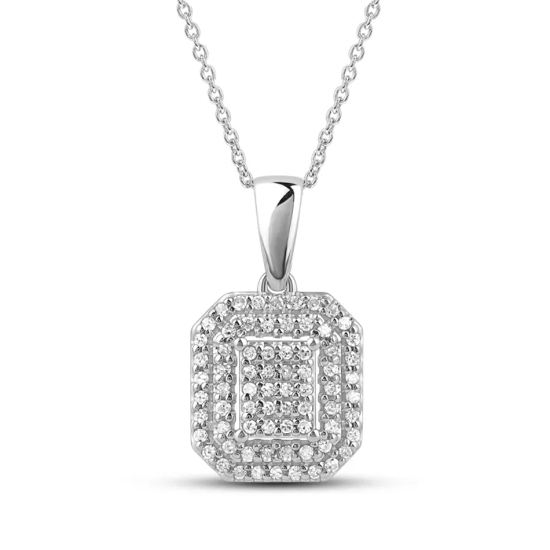 Diamantanheng 0,25ct tw/si i hvitt gull sold by Diamanthuset