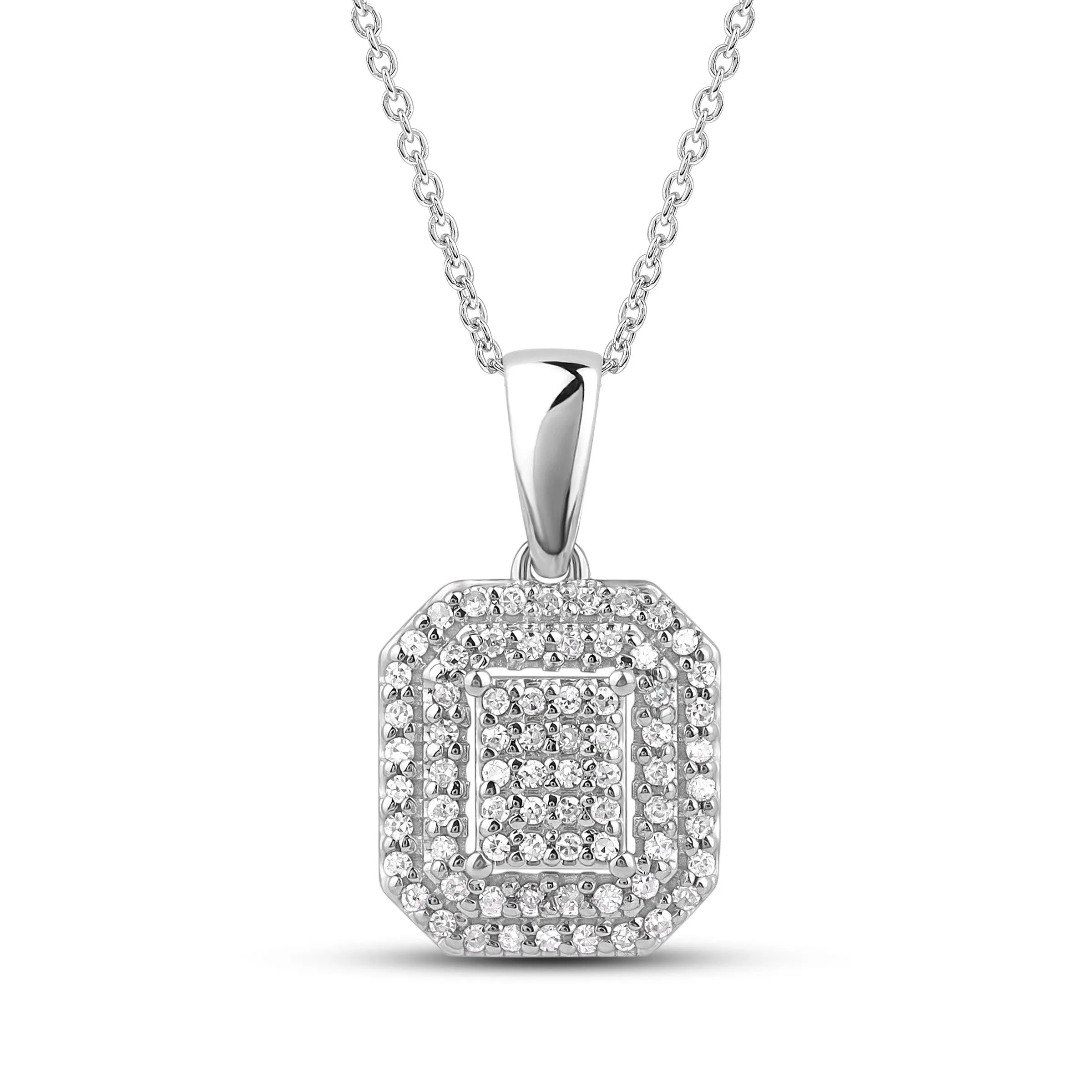 Diamantanheng 0,25ct tw/si i hvitt gull sold by Diamanthuset