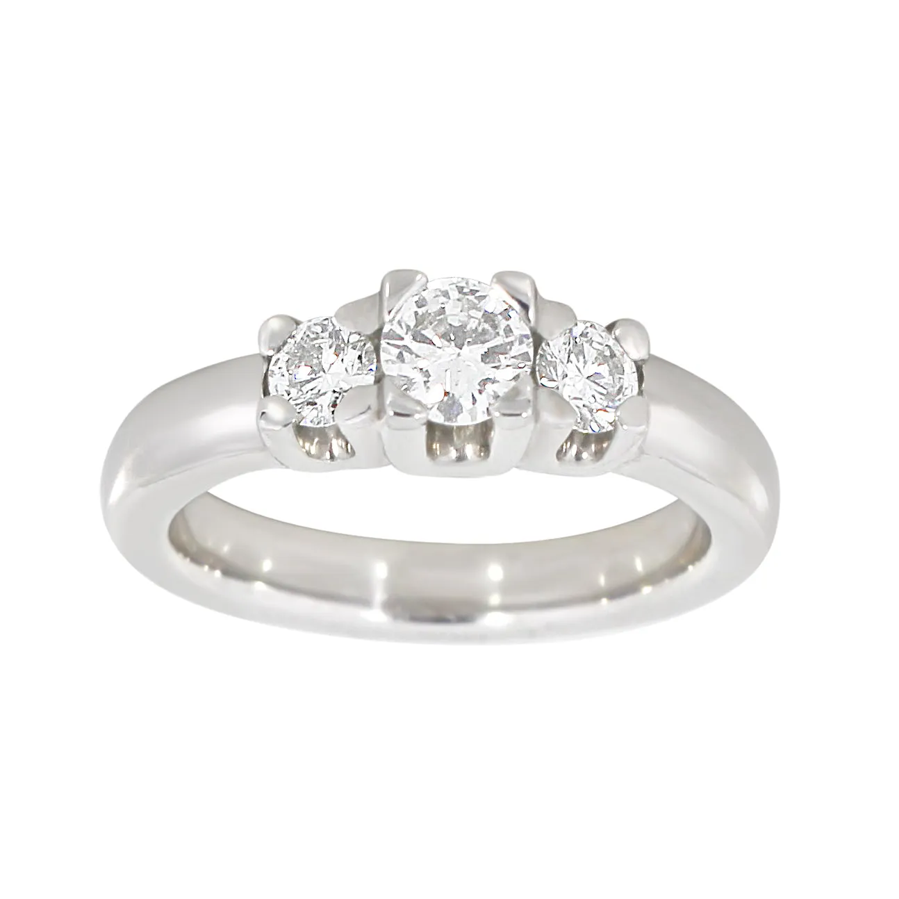 Diamantring i gult gull 0,75ct TW/SI sold by Diamanthuset product image thumbnail 2