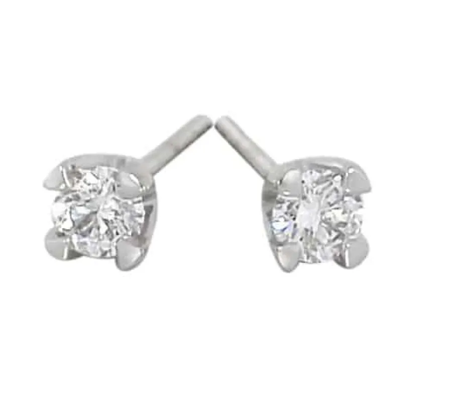 Adele diamantørepynt, hvitt gull sold by Diamanthuset