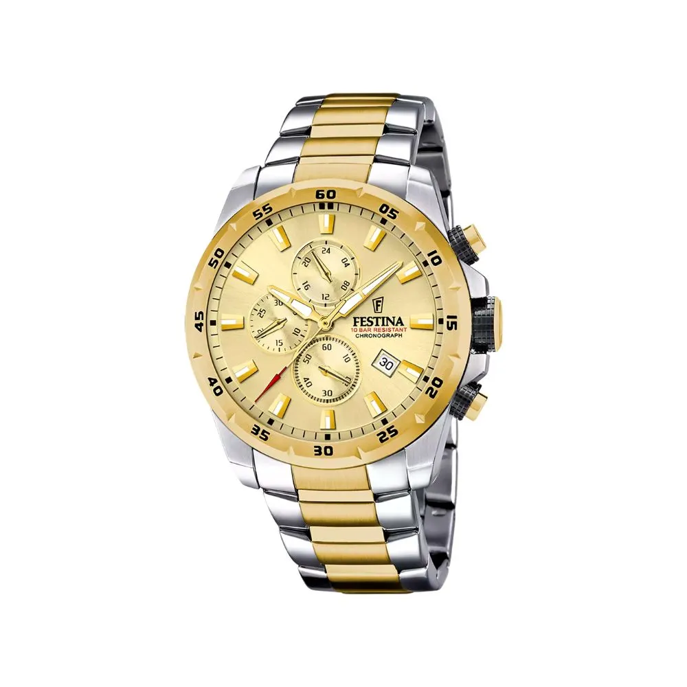 Festina 45mm, Kronograf, 10 ATM - F20562-1 sold by Diamanthuset