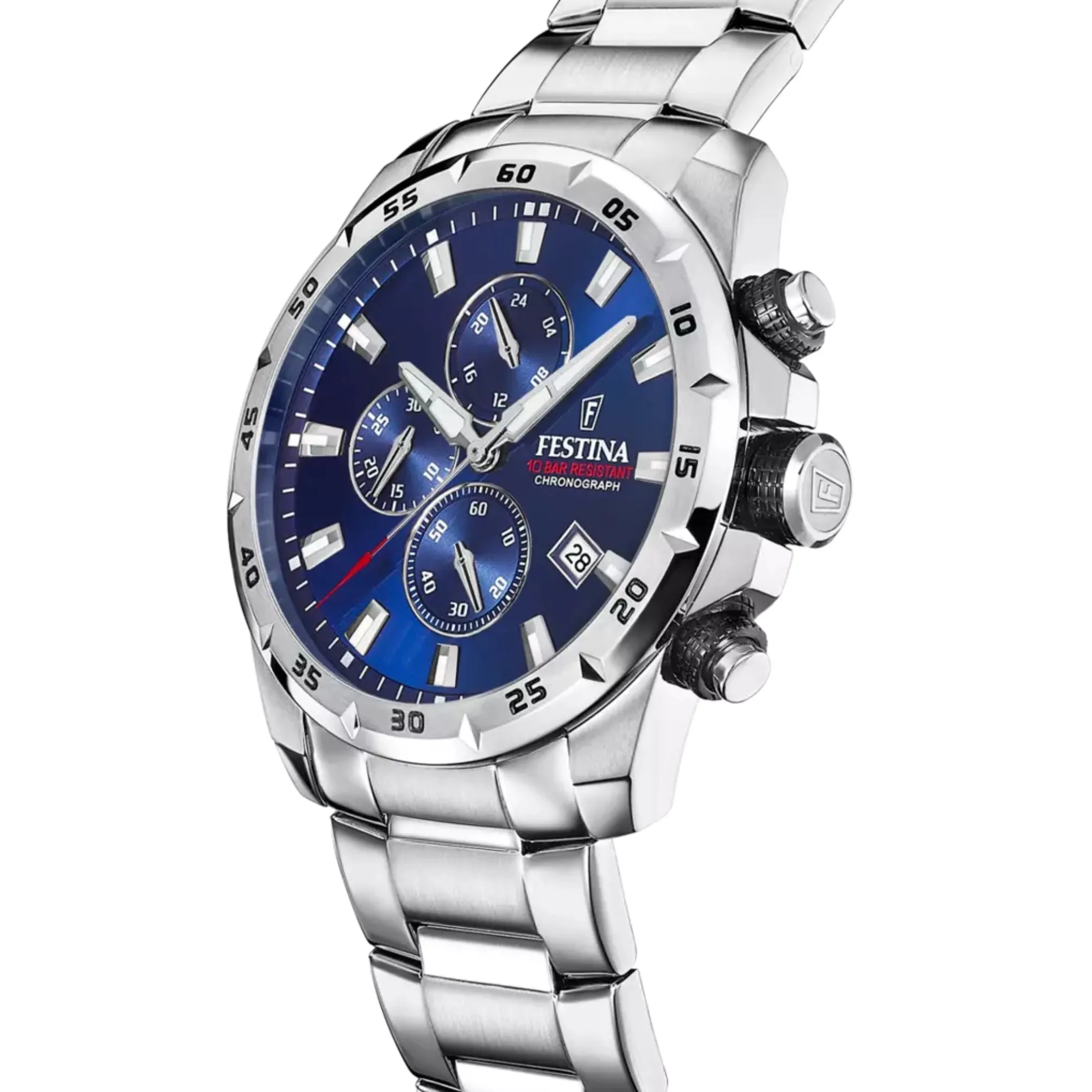 Festina 45mm, Kronograf, 10 ATM - F20463-2 sold by Diamanthuset product image thumbnail 3