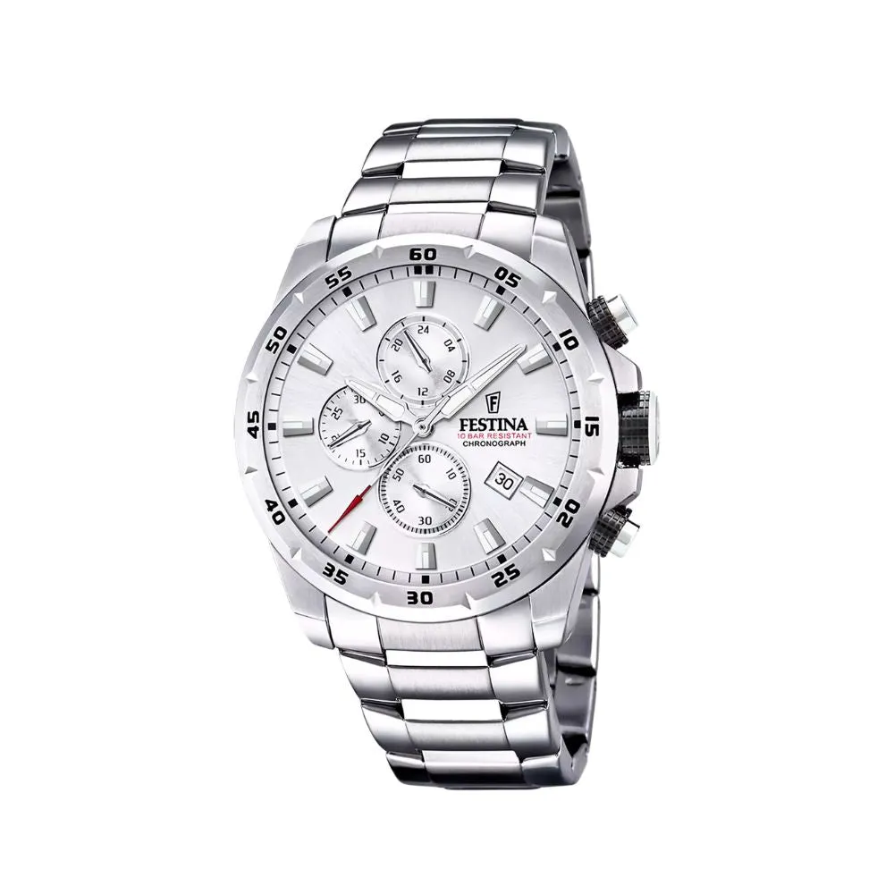 Festina 45mm, Kronograf, 10 ATM - F20463-1 sold by Diamanthuset