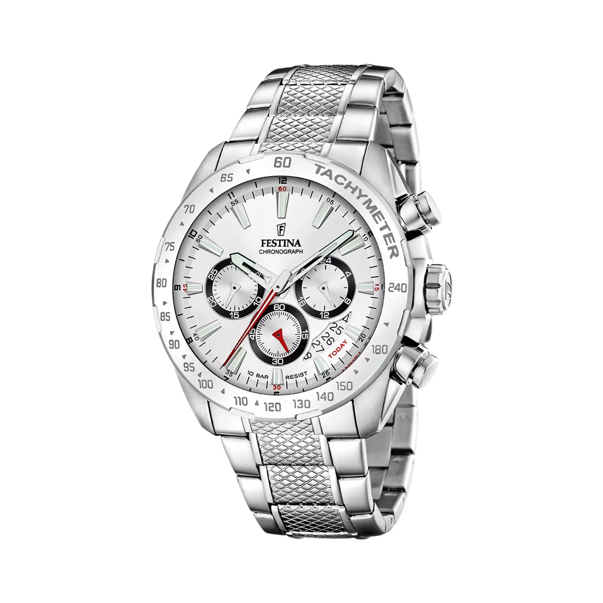 Festina 44,5mm, Kronograf, 10 ATM - F20668-1 sold by Diamanthuset