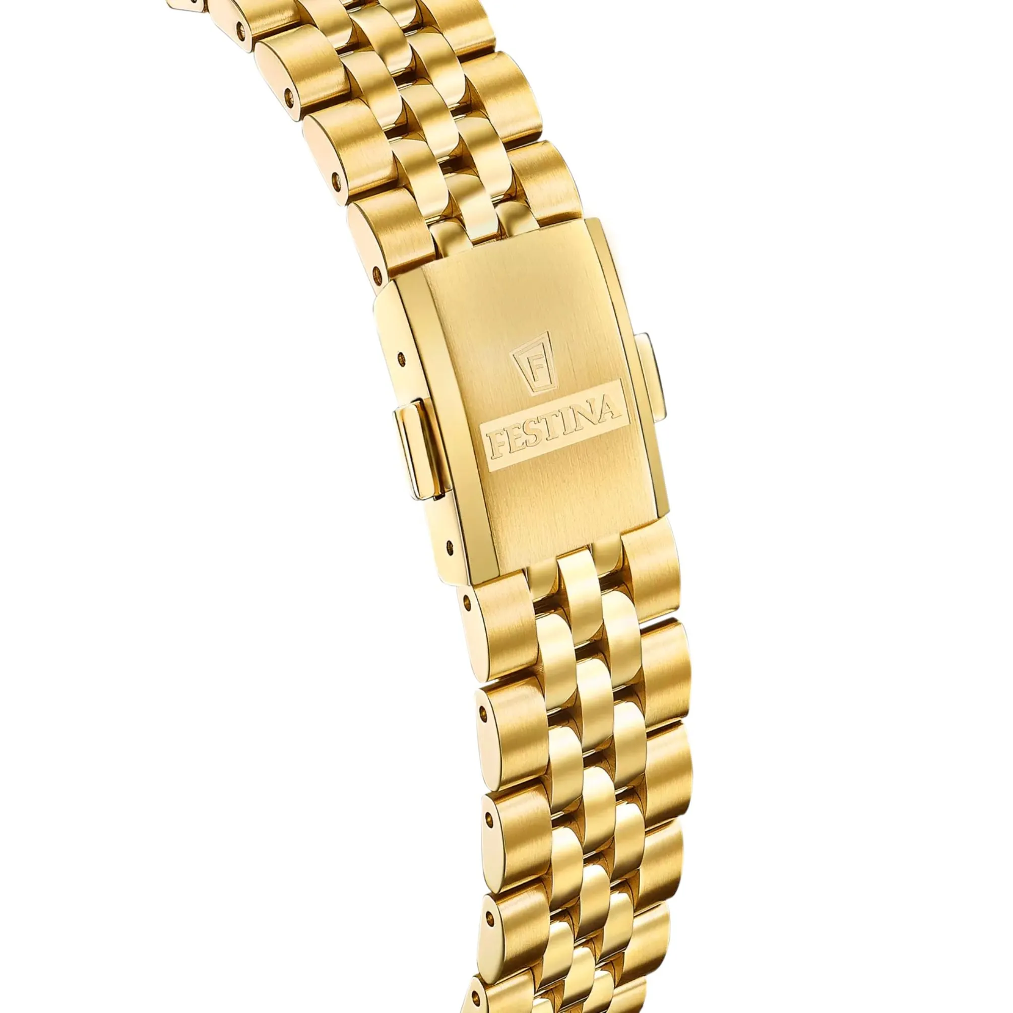 Swiss Made Festina Dameklokke 29mm m/ Safirglass, Perlemorskive og Zirkonia - F20089-3 sold by Diamanthuset product image thumbnail 5