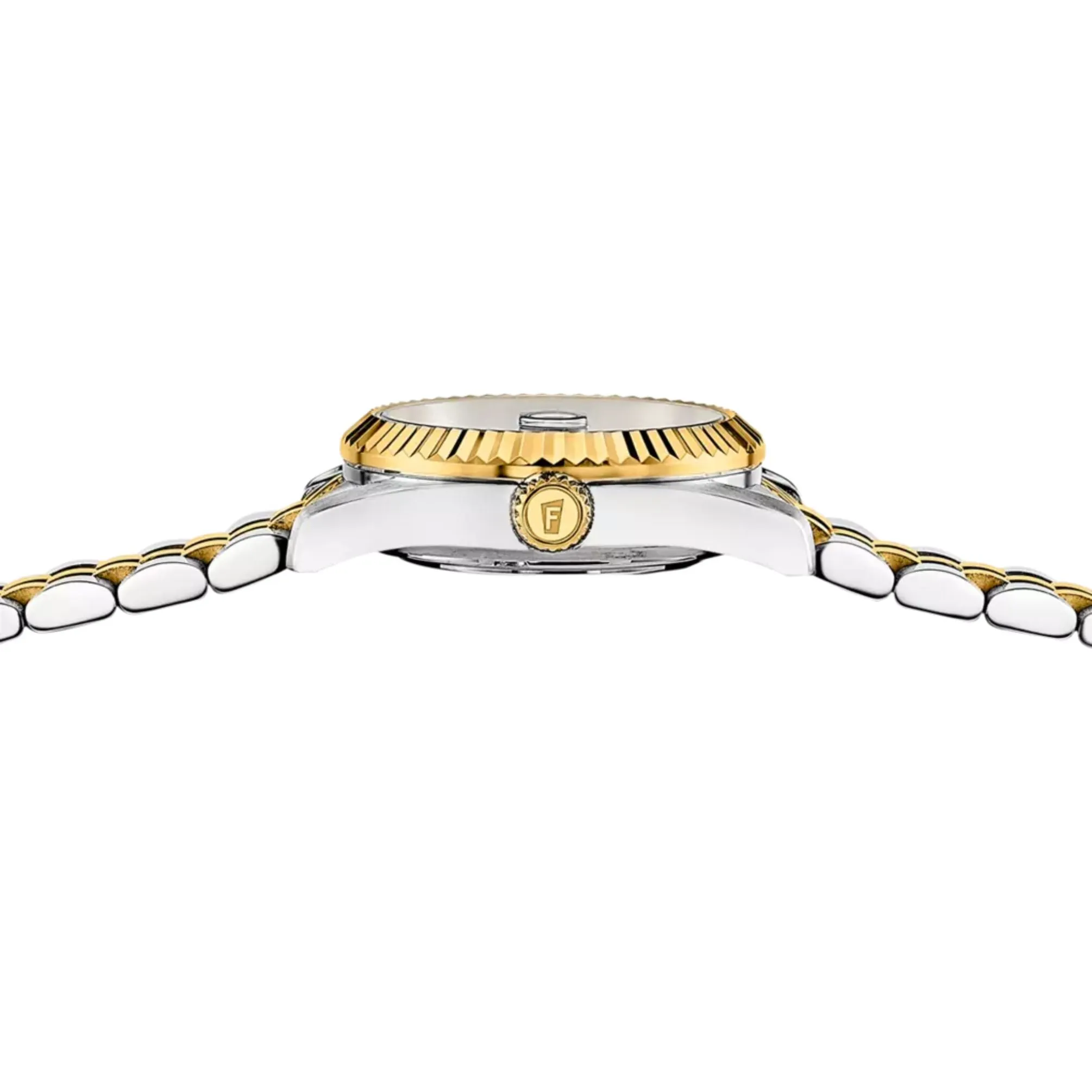 Swiss Made Festina Dameklokke 29mm m/ Safirglass, Perlemorskive og Stener - F20088-1 sold by Diamanthuset product image thumbnail 4