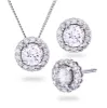 Pan Jewelry – Smykkesett i sølv med Zirkonia sold by Diamanthuset