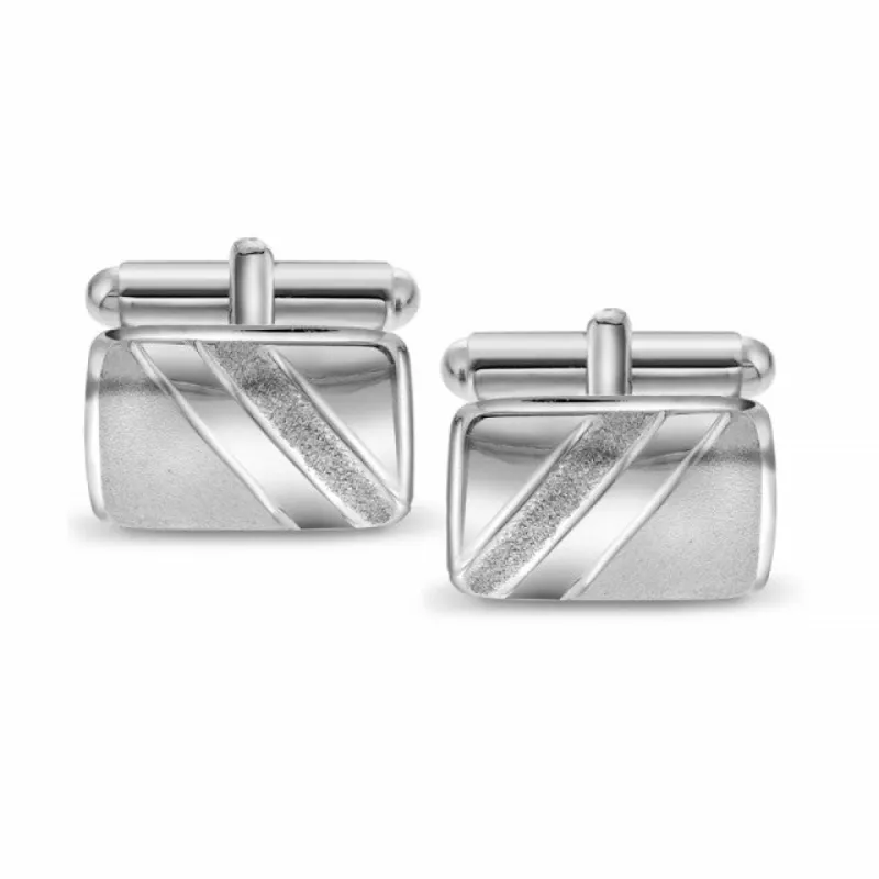 Mansjettknapper i 925 sølv sold by Diamanthuset