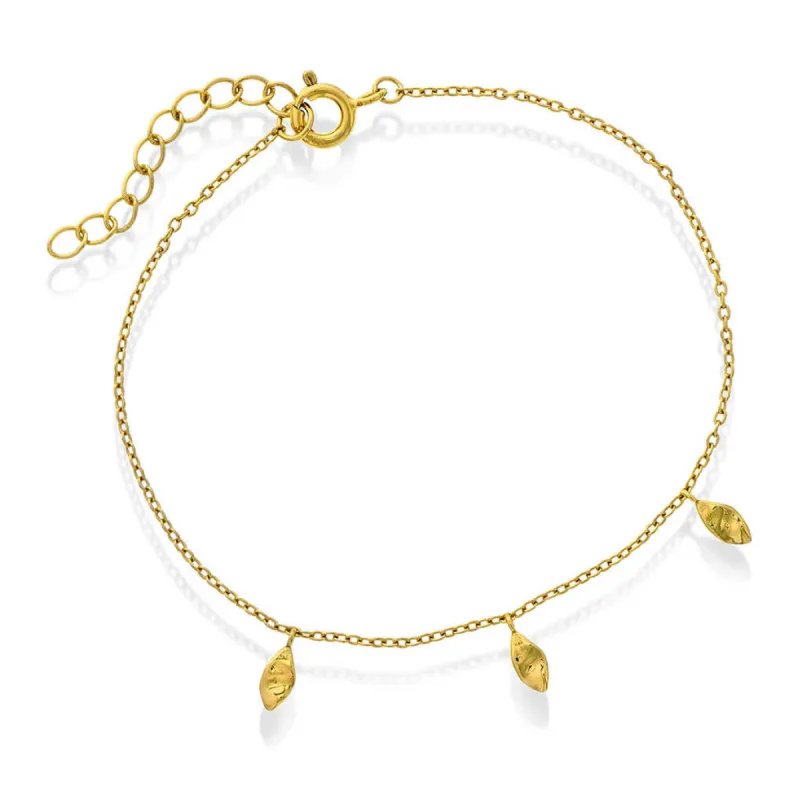 Shapes - Leaf armbånd i sølv sold by Diamanthuset