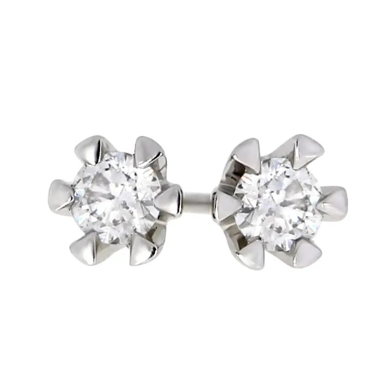 Victoria diamantørepynt, 0.36ct tw/si hvitt/gult gull sold by Diamanthuset