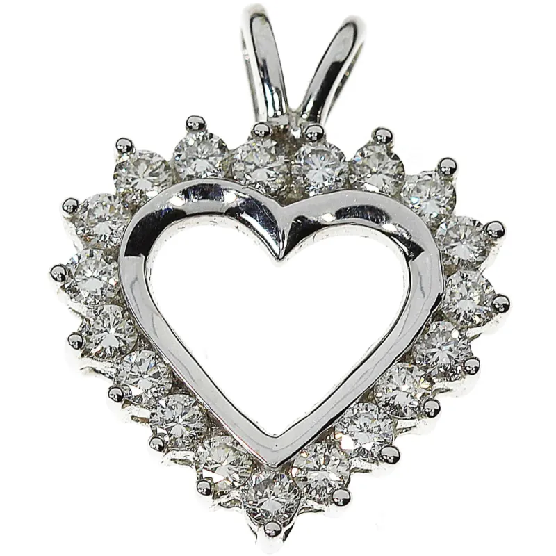 Diamant halssmykke i hvitt gull, 2.00CT TWSI sold by Diamanthuset