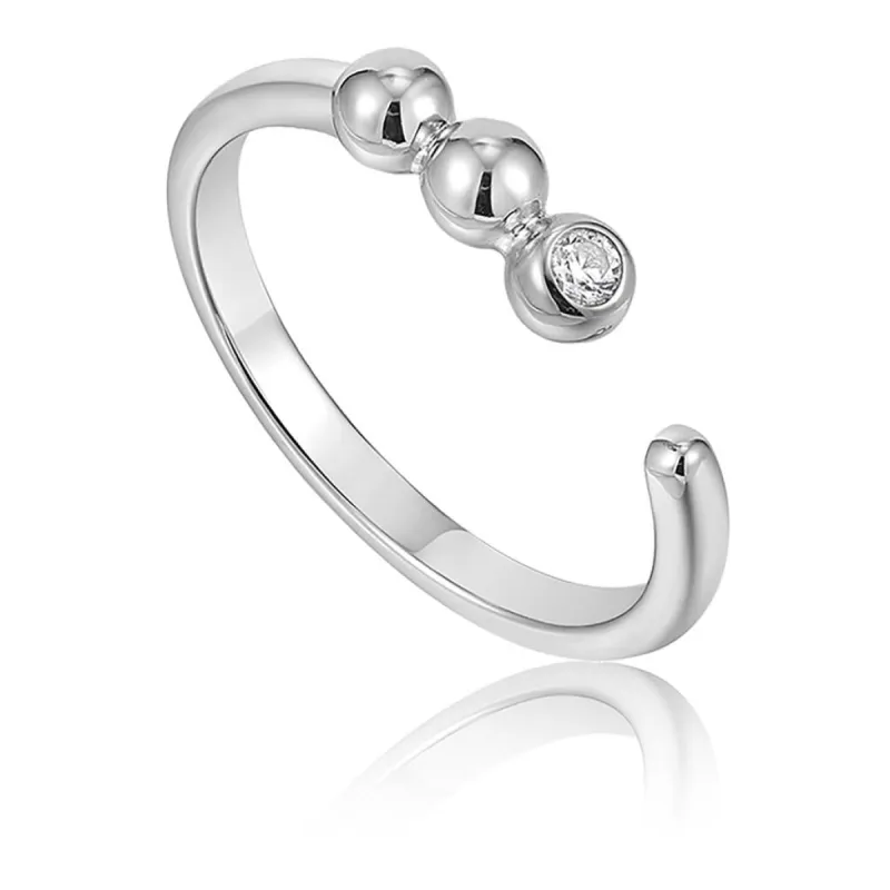 ANIA HAIE JUSTERBAR RING SØLV sold by Diamanthuset
