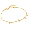 Ania Haie Bracelet i Forgylt Sølv med Zirkonia sold by Diamanthuset