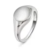 Signetring 14kt Hvitt/Gult Gull sold by Diamanthuset