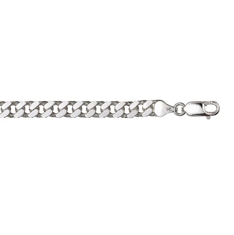 Panserarmbånd i 925 sølv, 6mm made by Diamanthuset