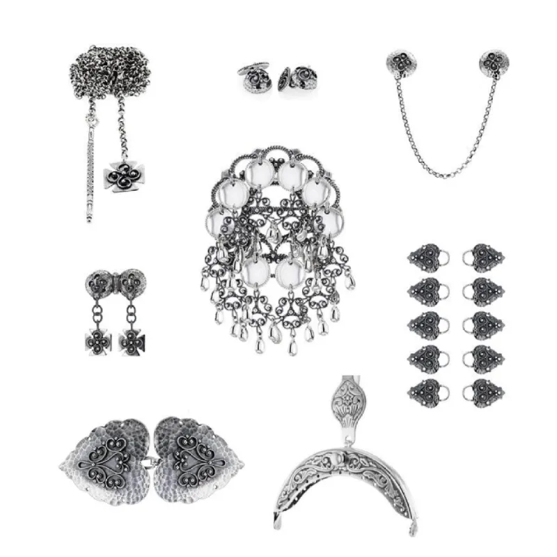 Bunadsølv til Rogaland bunad - Pakke sold by Diamanthuset