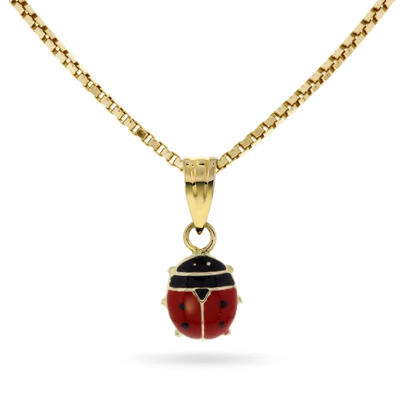 Halssmykke - Marihøne sold by Diamanthuset