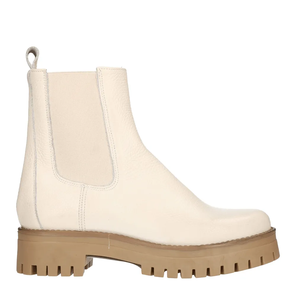 Shoecolate Enkellaarsjes 8.20.08.284.01 Wit sold by Donelli