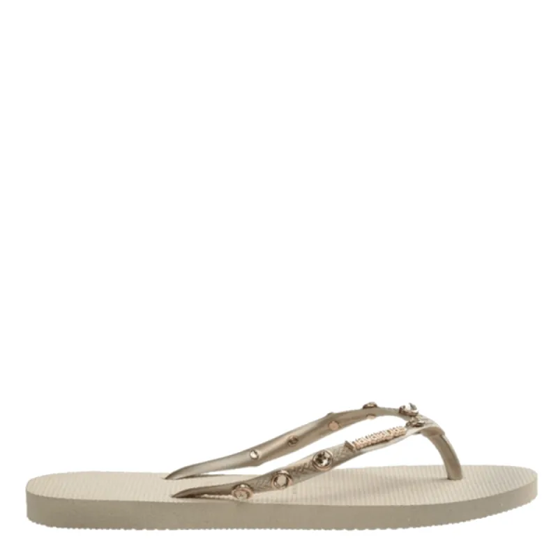 Havaianas Slim Luxury Beige sold by Donelli