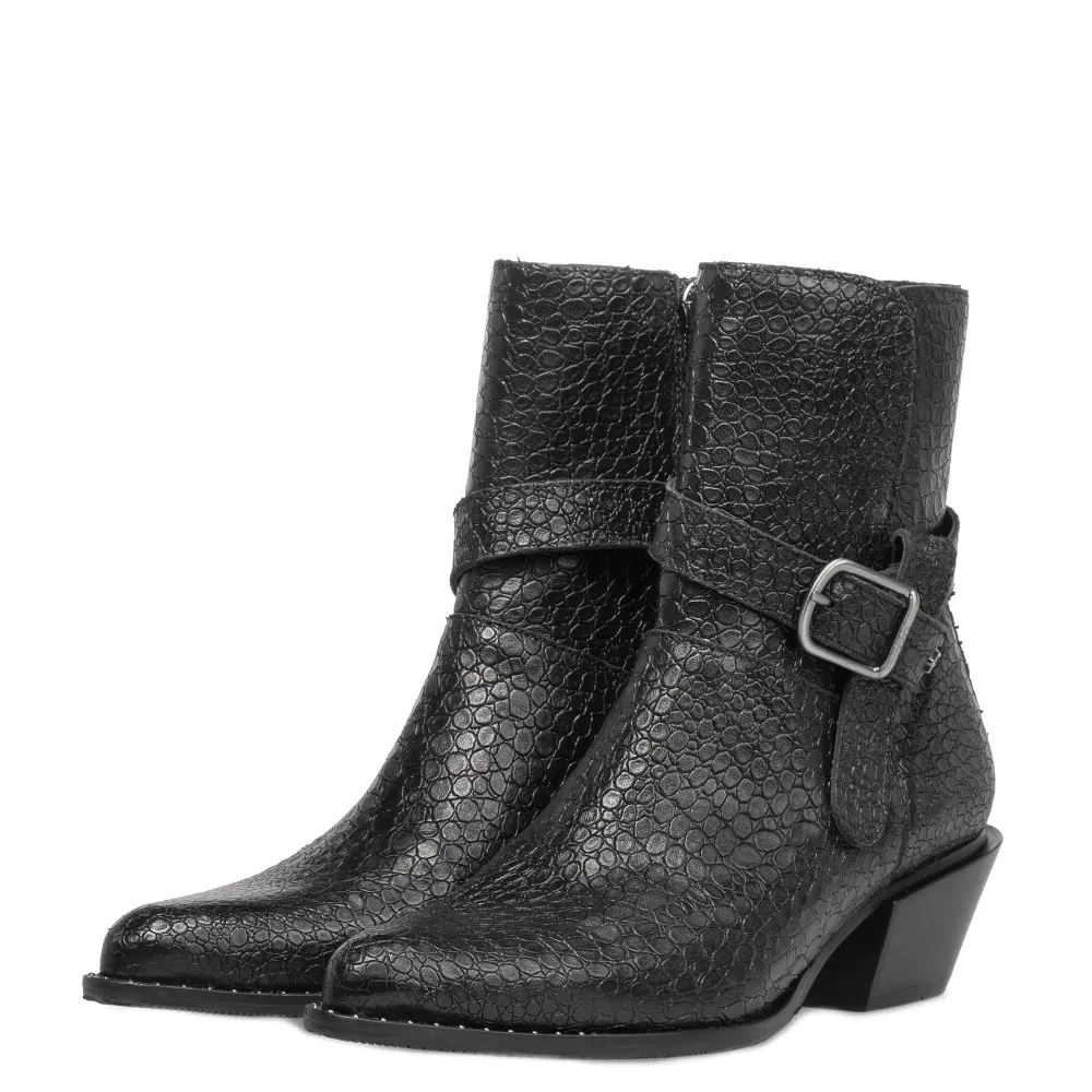 Floris van Bommel Enkellaarsjes SFW-50051-10-01 Zwart sold by Donelli product image thumbnail 2