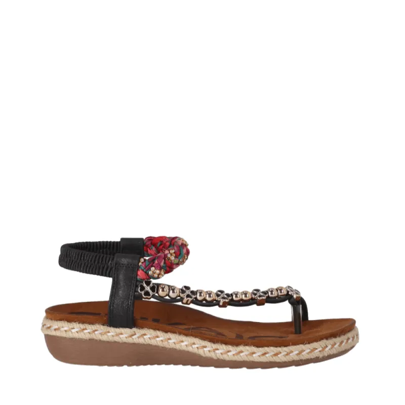 Chika10 Sandalen New Canela 02 Zwart sold by Donelli