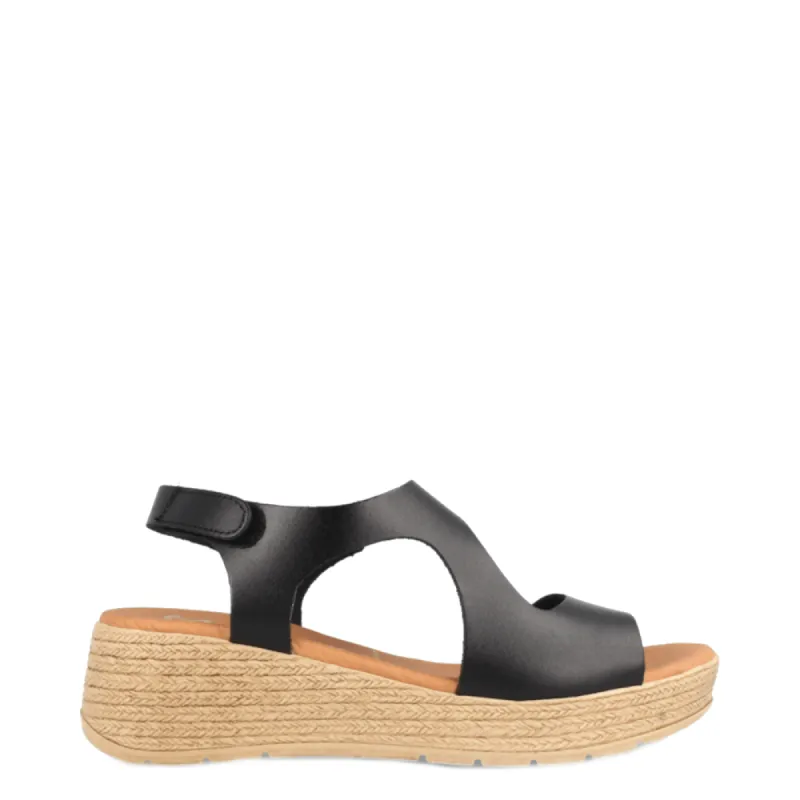 Marila Sandalen Dusanbe Zwart sold by Donelli