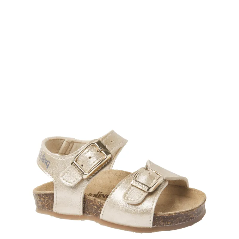 Kipling Sandalen Milar 1 12365059-0399 Goud sold by Donelli