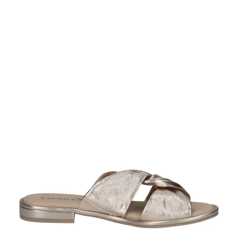 Caprice Slippers 9-27100-42-959 Platina sold by Donelli