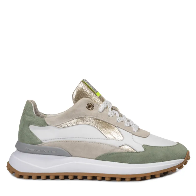 Floris van Bommel Veterschoenen SFW-10079-52-02 Groen sold by Donelli