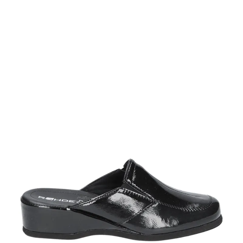 Rohde Pantoffels 6142-91 Zwart sold by Donelli