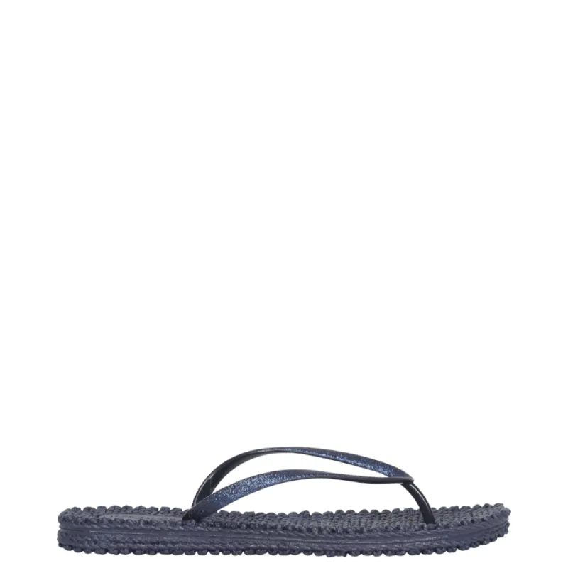 Ilse Jabobsen Slippers Cheerful01 Kobalt sold by Donelli