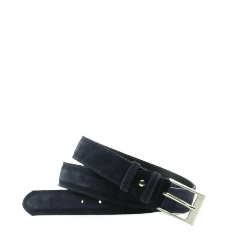 Berkelmans Riem Suéde Blauw sold by Donelli