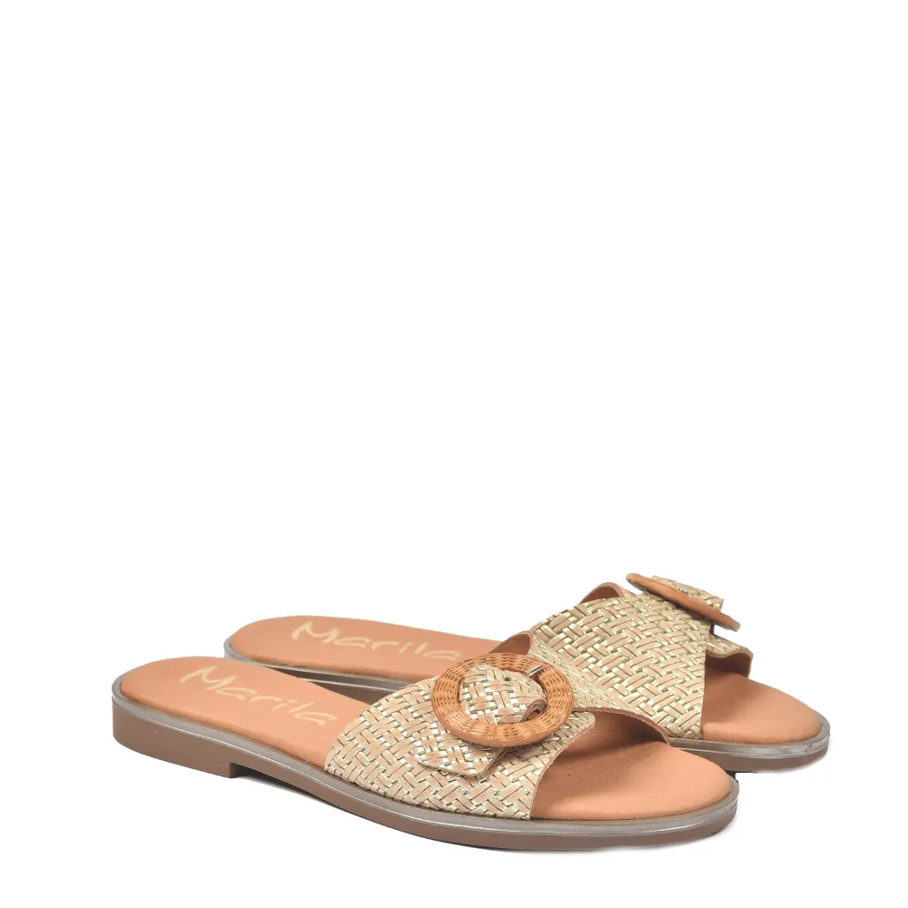 Marila Slippers Azucena Beige sold by Donelli product image thumbnail 2