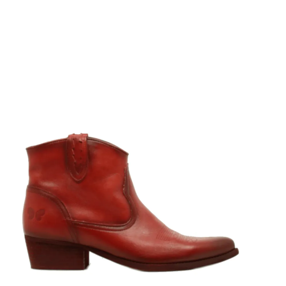 Felmini Enkellaarsjes D739 Rood sold by Donelli