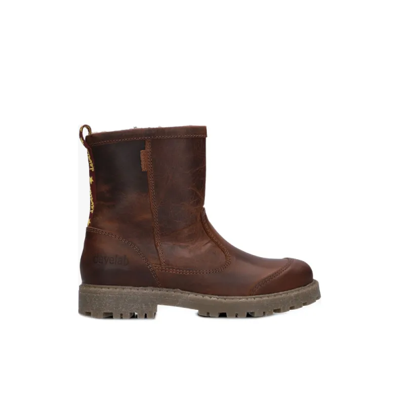 Develab Kinder boots 45877 Cognac sold by Donelli