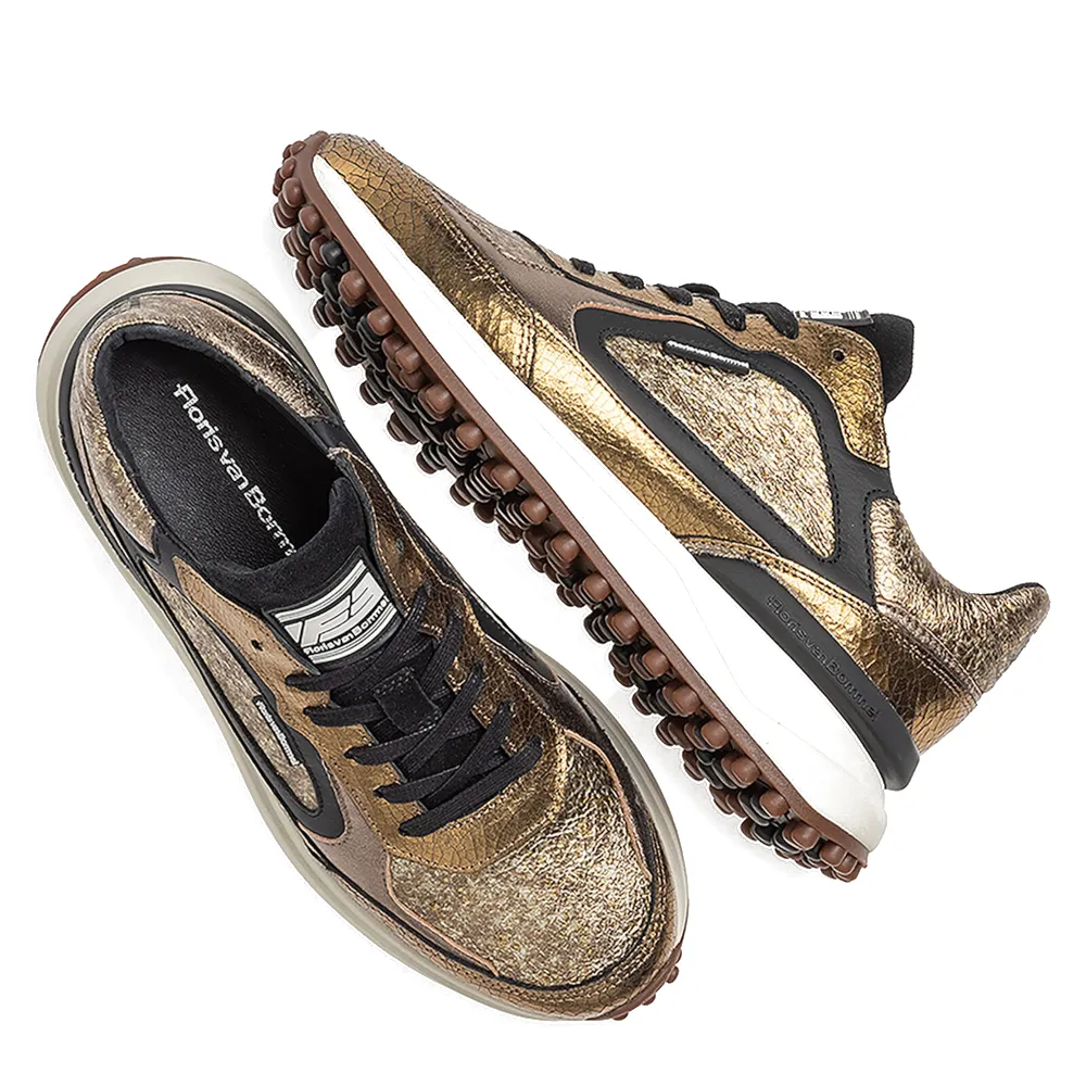 Floris van Bommel Veterschoenen SFW-10107-91-01 Goud sold by Donelli product image thumbnail 3