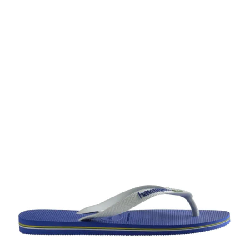 Havaianas Brasil logo Slippers Kobalt sold by Donelli