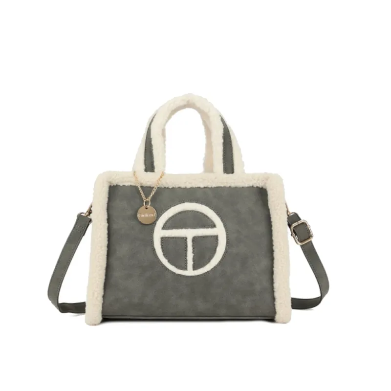 Giuliano Tas Teddy 70119 Grijs sold by Donelli