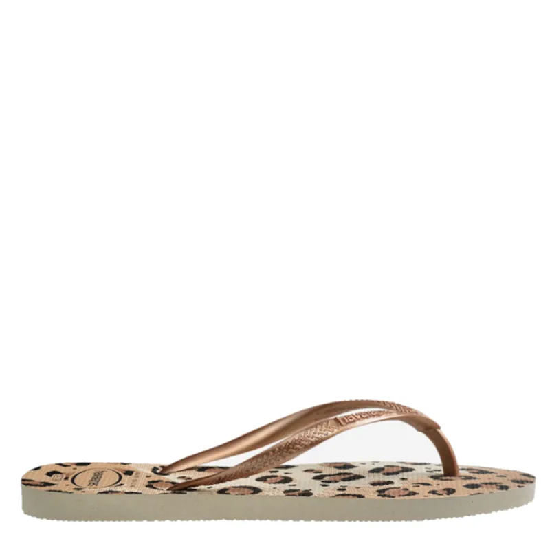 Havaianas Slippers Slim Animals Beige sold by Donelli